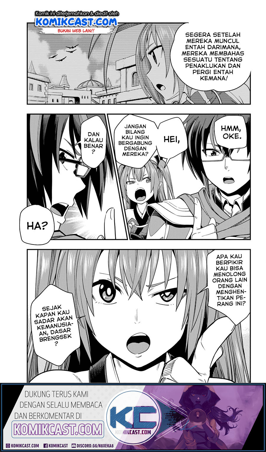 Konjiki no Moji Tsukai: Yuusha Yonin ni Makikomareta Unique Cheat Chapter 66 - halaman 12