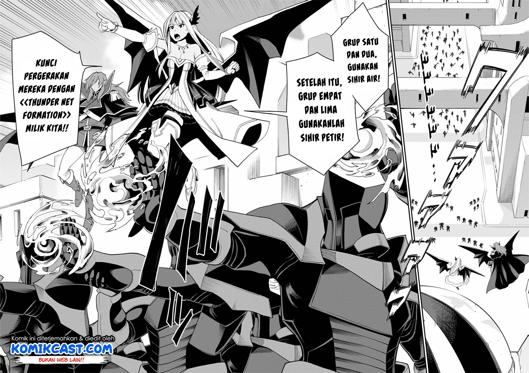 Konjiki no Moji Tsukai: Yuusha Yonin ni Makikomareta Unique Cheat Chapter 66 - halaman 15