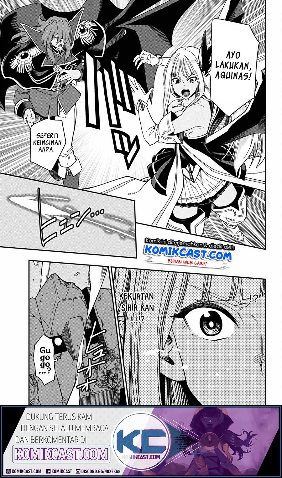 Konjiki no Moji Tsukai: Yuusha Yonin ni Makikomareta Unique Cheat Chapter 66 - halaman 21