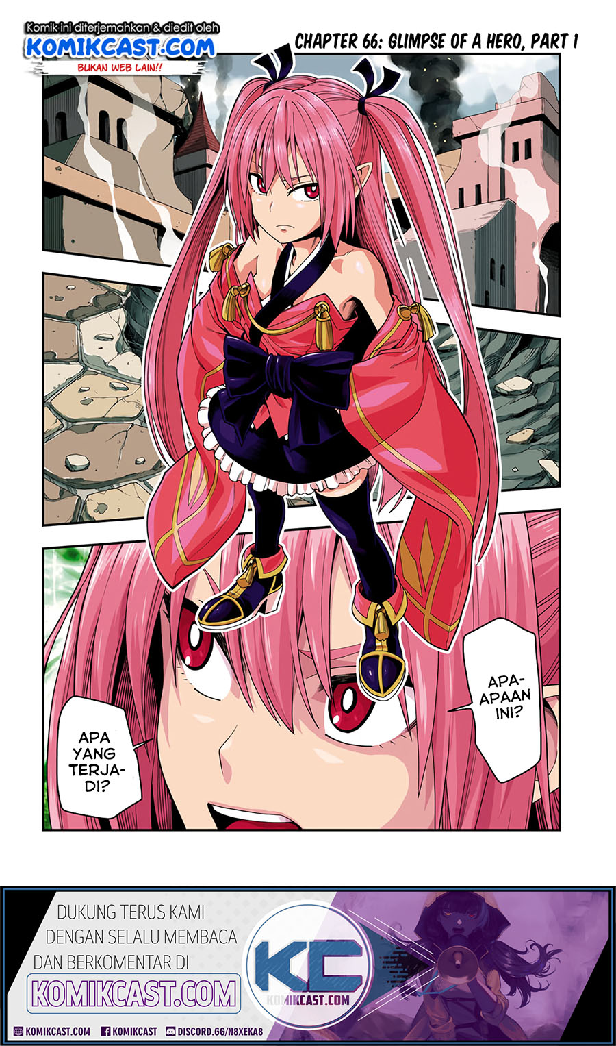 Konjiki no Moji Tsukai: Yuusha Yonin ni Makikomareta Unique Cheat Chapter 66 - halaman 3
