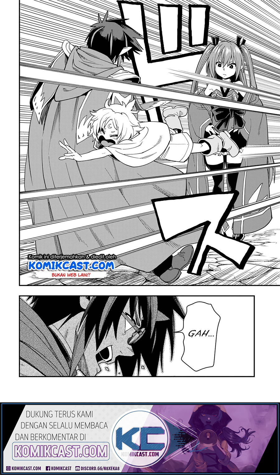 Konjiki no Moji Tsukai: Yuusha Yonin ni Makikomareta Unique Cheat Chapter 66 - halaman 5