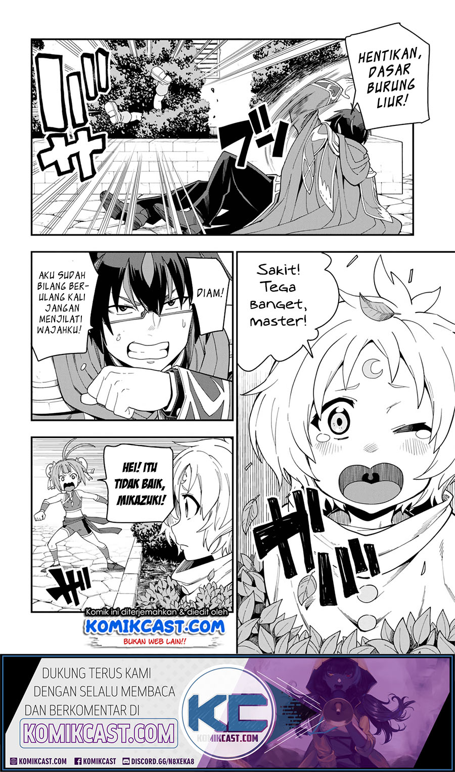 Konjiki no Moji Tsukai: Yuusha Yonin ni Makikomareta Unique Cheat Chapter 66 - halaman 7