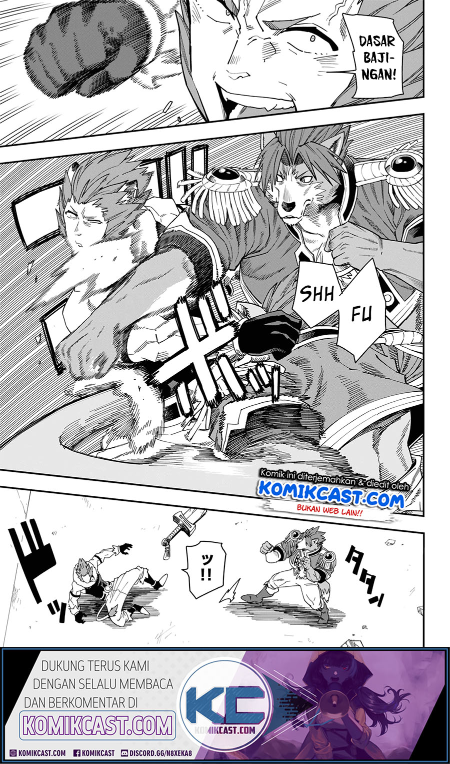Konjiki no Moji Tsukai: Yuusha Yonin ni Makikomareta Unique Cheat Chapter 67 - halaman 15