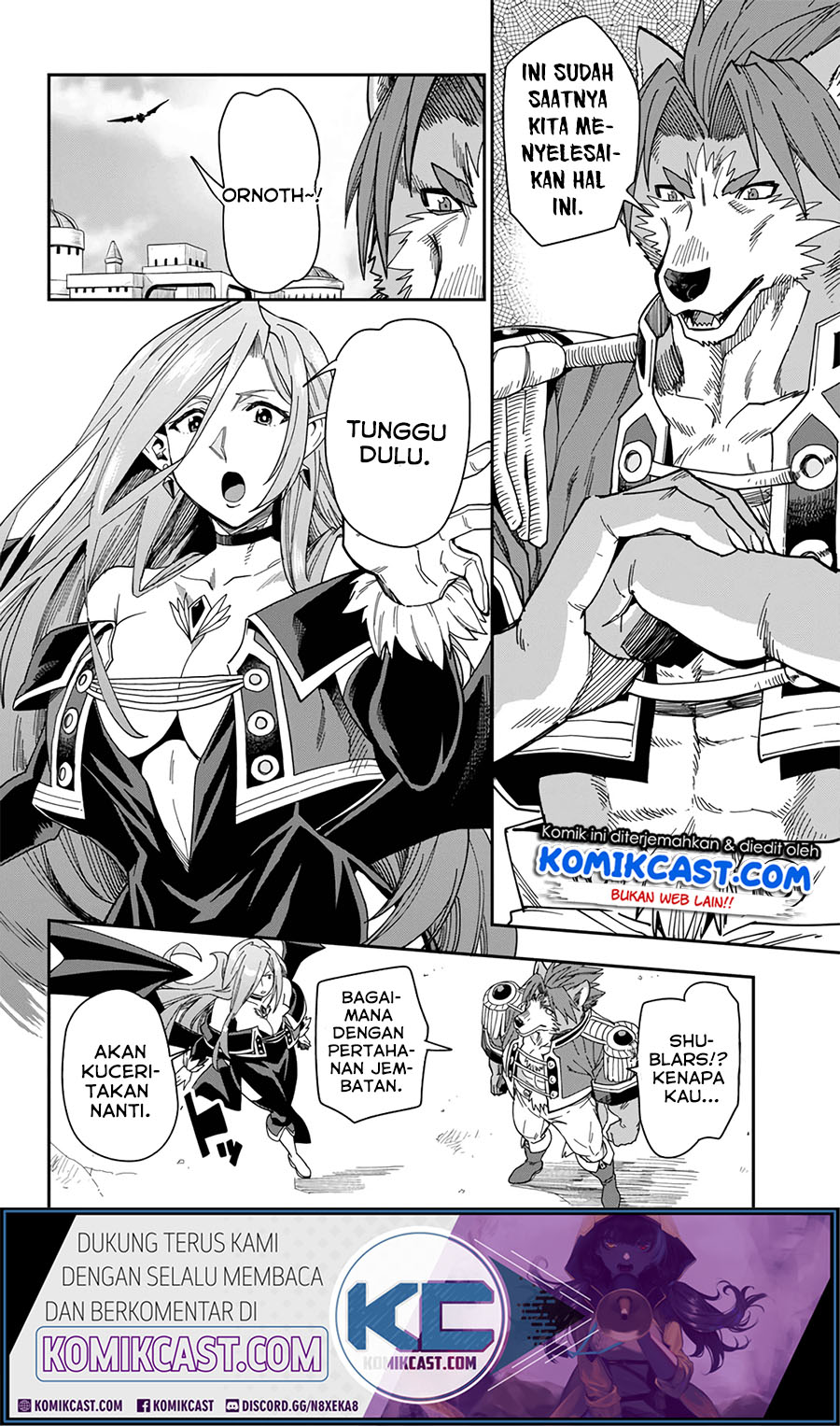 Konjiki no Moji Tsukai: Yuusha Yonin ni Makikomareta Unique Cheat Chapter 67 - halaman 16