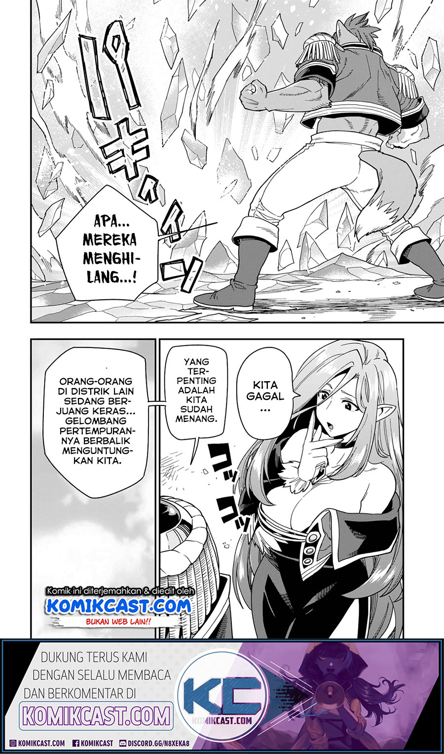 Konjiki no Moji Tsukai: Yuusha Yonin ni Makikomareta Unique Cheat Chapter 67 - halaman 26