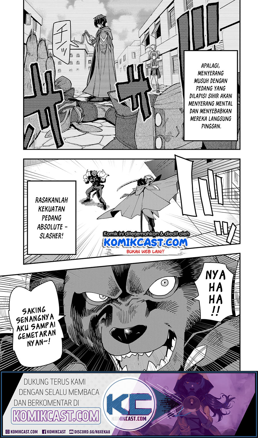 Konjiki no Moji Tsukai: Yuusha Yonin ni Makikomareta Unique Cheat Chapter 67 - halaman 3