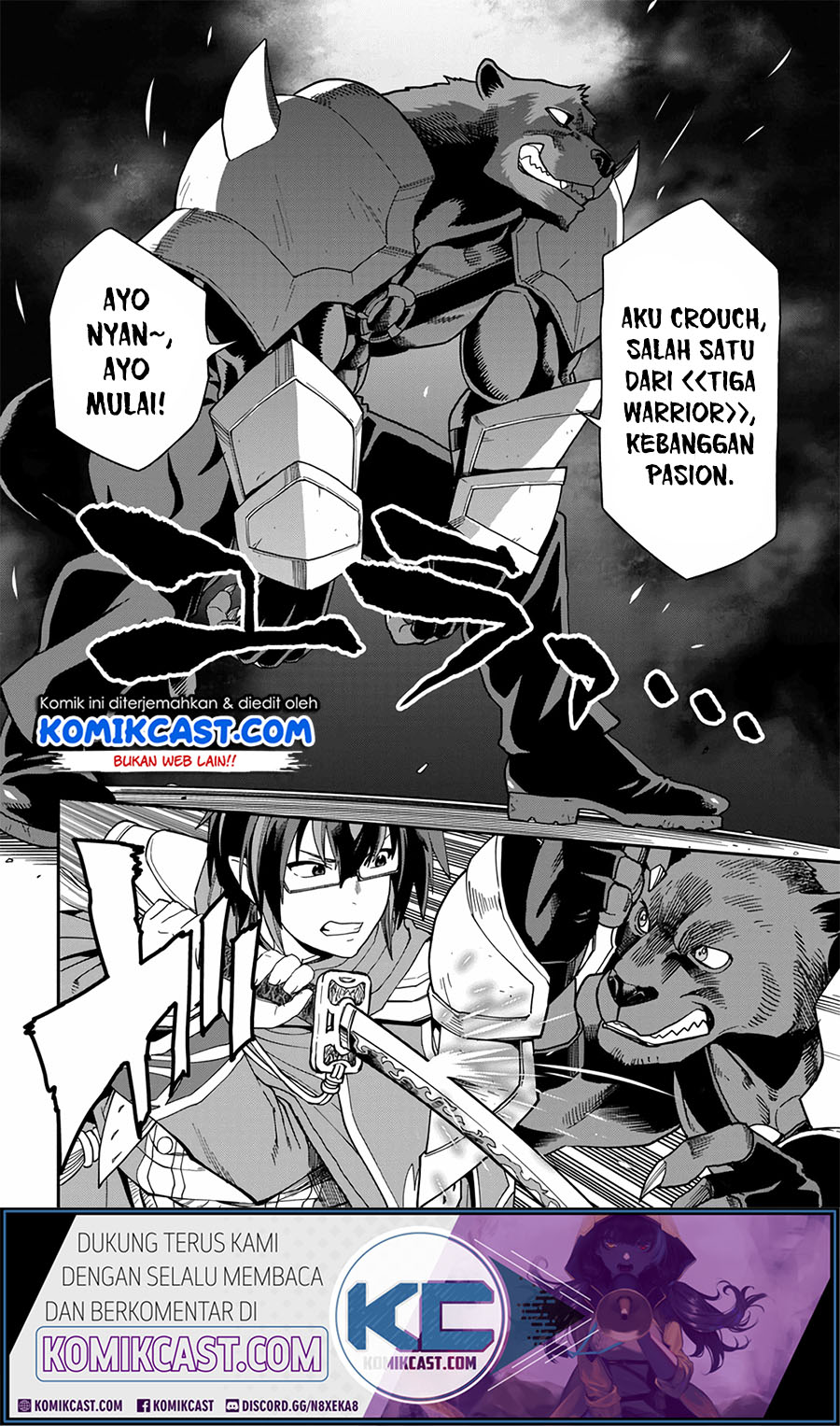 Konjiki no Moji Tsukai: Yuusha Yonin ni Makikomareta Unique Cheat Chapter 67 - halaman 4