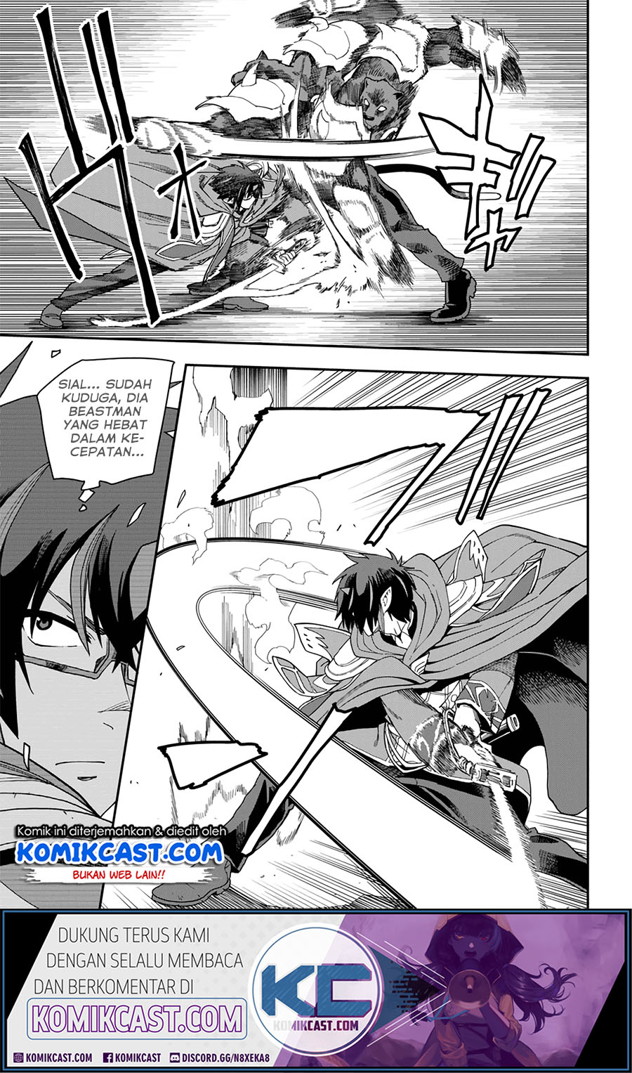 Konjiki no Moji Tsukai: Yuusha Yonin ni Makikomareta Unique Cheat Chapter 67 - halaman 5