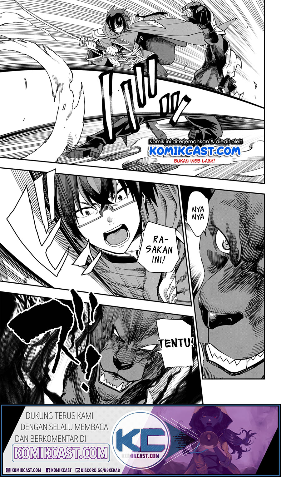 Konjiki no Moji Tsukai: Yuusha Yonin ni Makikomareta Unique Cheat Chapter 67 - halaman 9