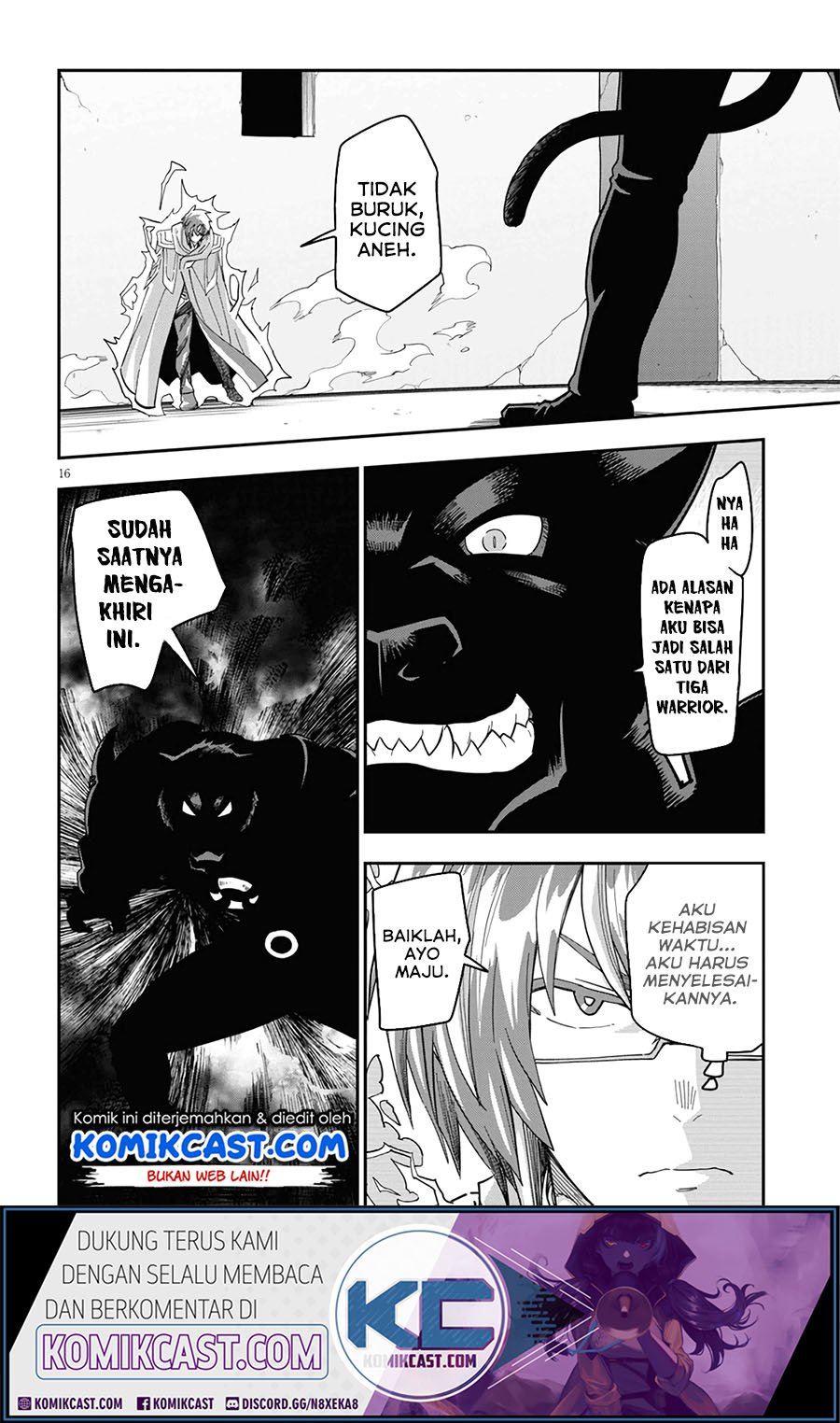Konjiki no Moji Tsukai: Yuusha Yonin ni Makikomareta Unique Cheat Chapter 68 - halaman 17