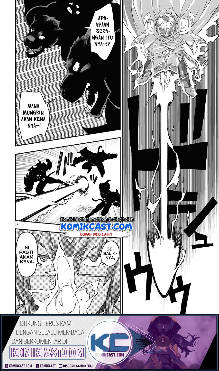 Konjiki no Moji Tsukai: Yuusha Yonin ni Makikomareta Unique Cheat Chapter 68 - halaman 19