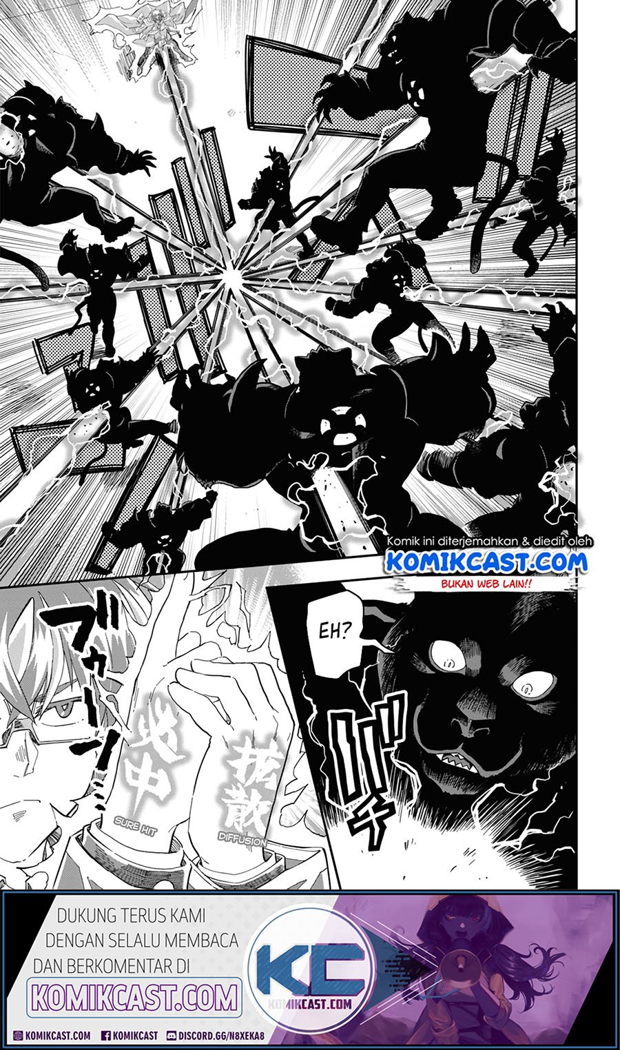 Konjiki no Moji Tsukai: Yuusha Yonin ni Makikomareta Unique Cheat Chapter 68 - halaman 20