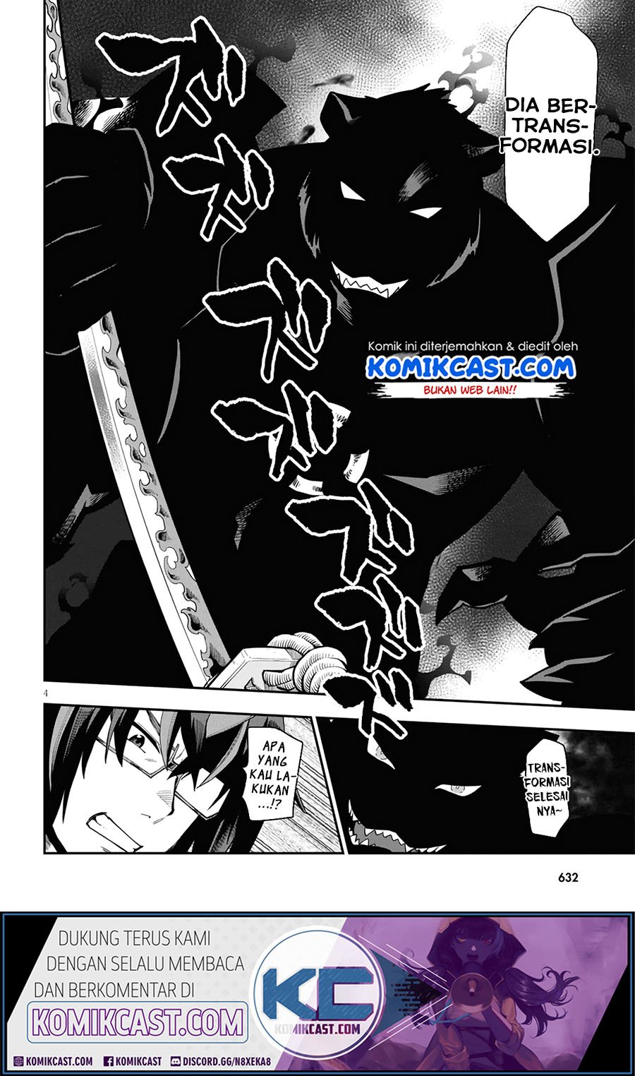 Konjiki no Moji Tsukai: Yuusha Yonin ni Makikomareta Unique Cheat Chapter 68 - halaman 5