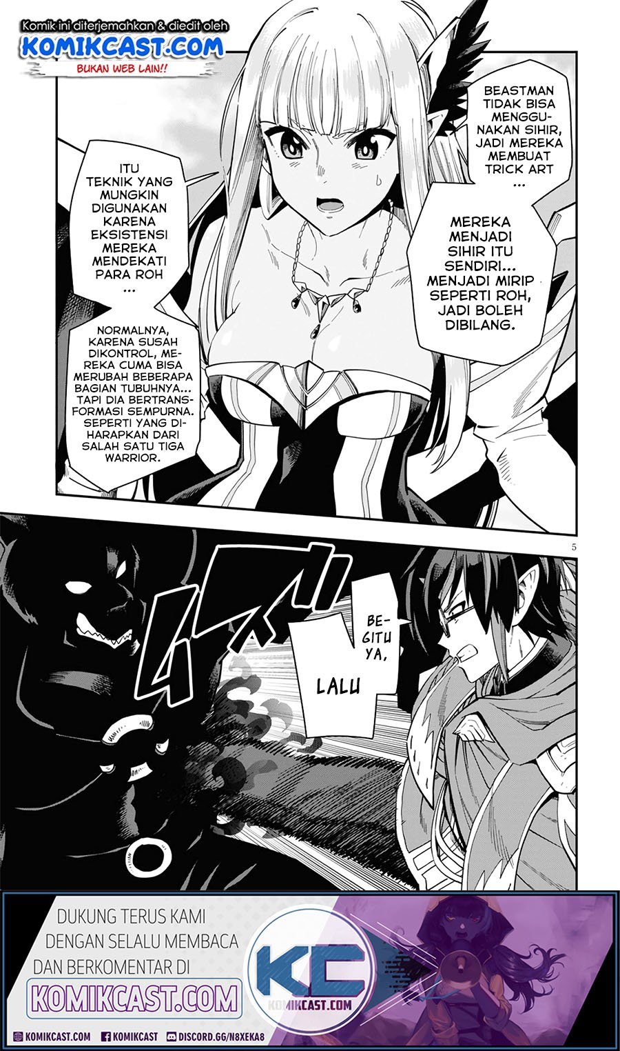 Konjiki no Moji Tsukai: Yuusha Yonin ni Makikomareta Unique Cheat Chapter 68 - halaman 6