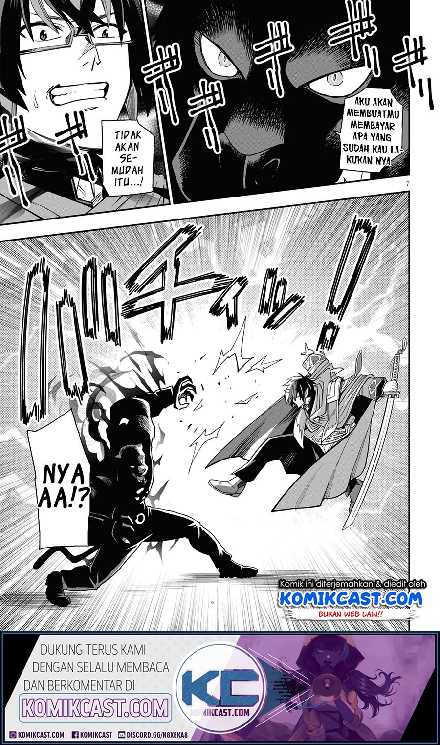 Konjiki no Moji Tsukai: Yuusha Yonin ni Makikomareta Unique Cheat Chapter 68 - halaman 8