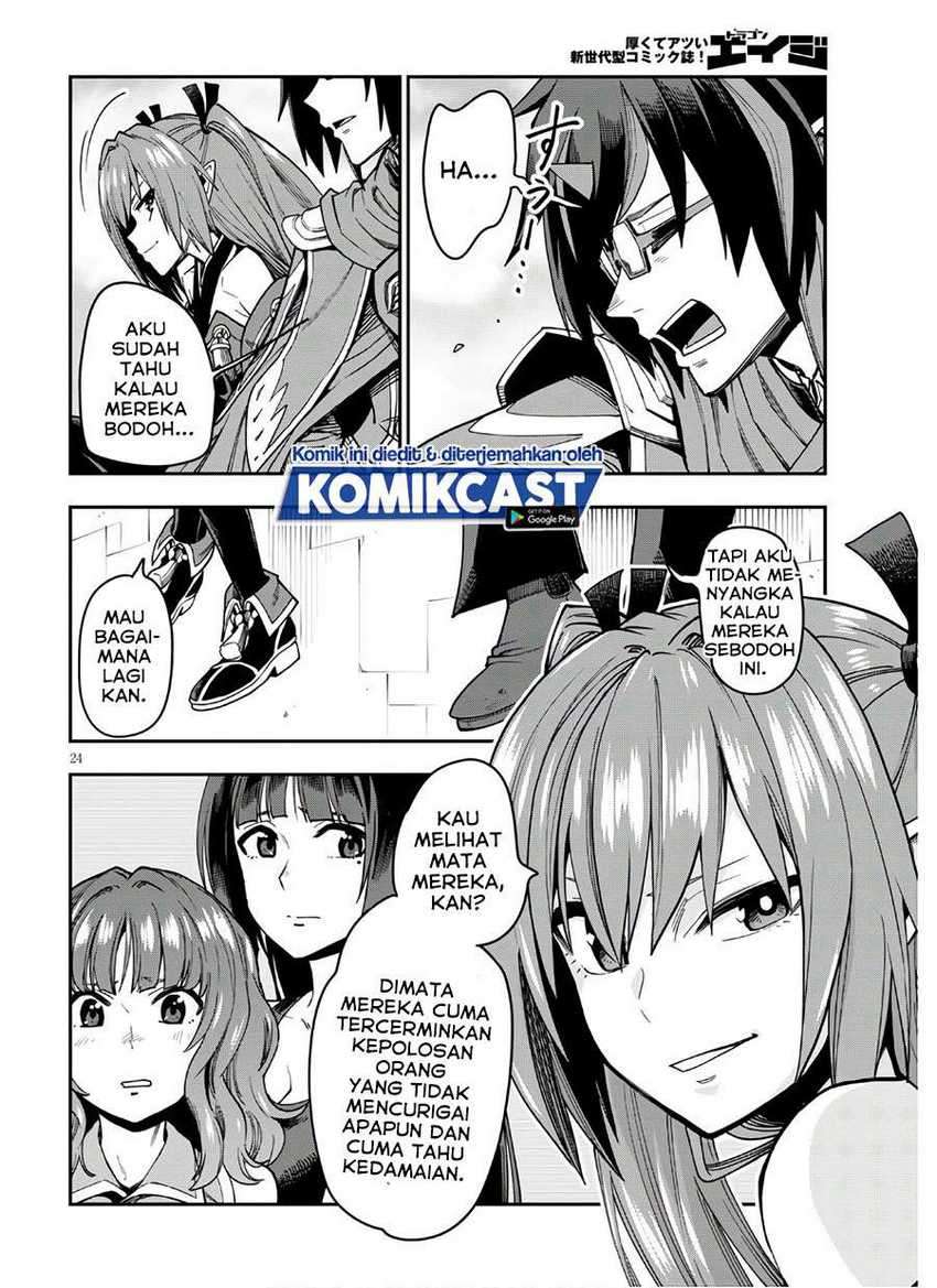 Konjiki no Moji Tsukai: Yuusha Yonin ni Makikomareta Unique Cheat Chapter 70 - halaman 25