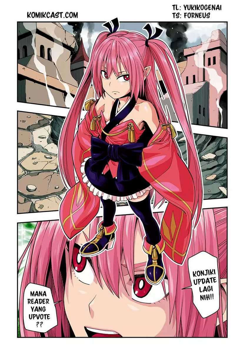 Konjiki no Moji Tsukai: Yuusha Yonin ni Makikomareta Unique Cheat Chapter 70 - halaman 37