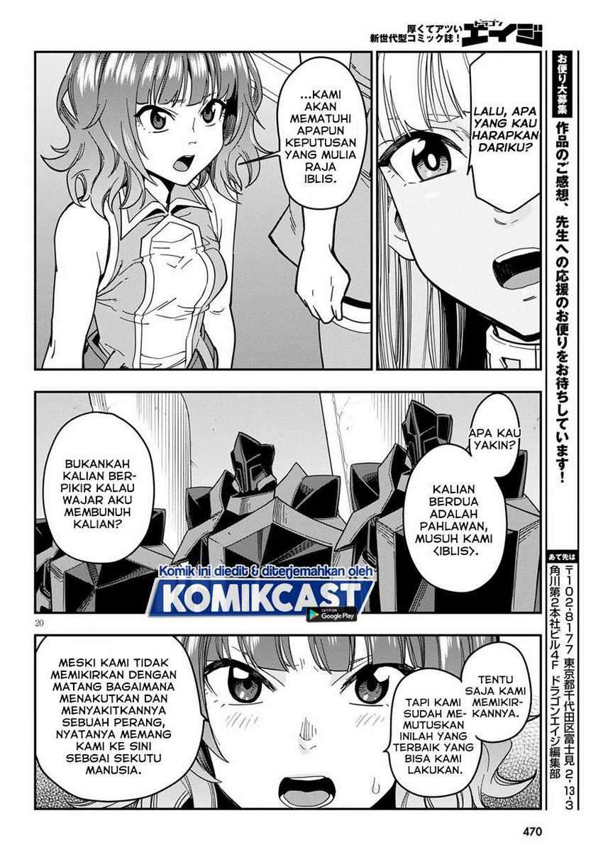 Konjiki no Moji Tsukai: Yuusha Yonin ni Makikomareta Unique Cheat Chapter 72 - halaman 21