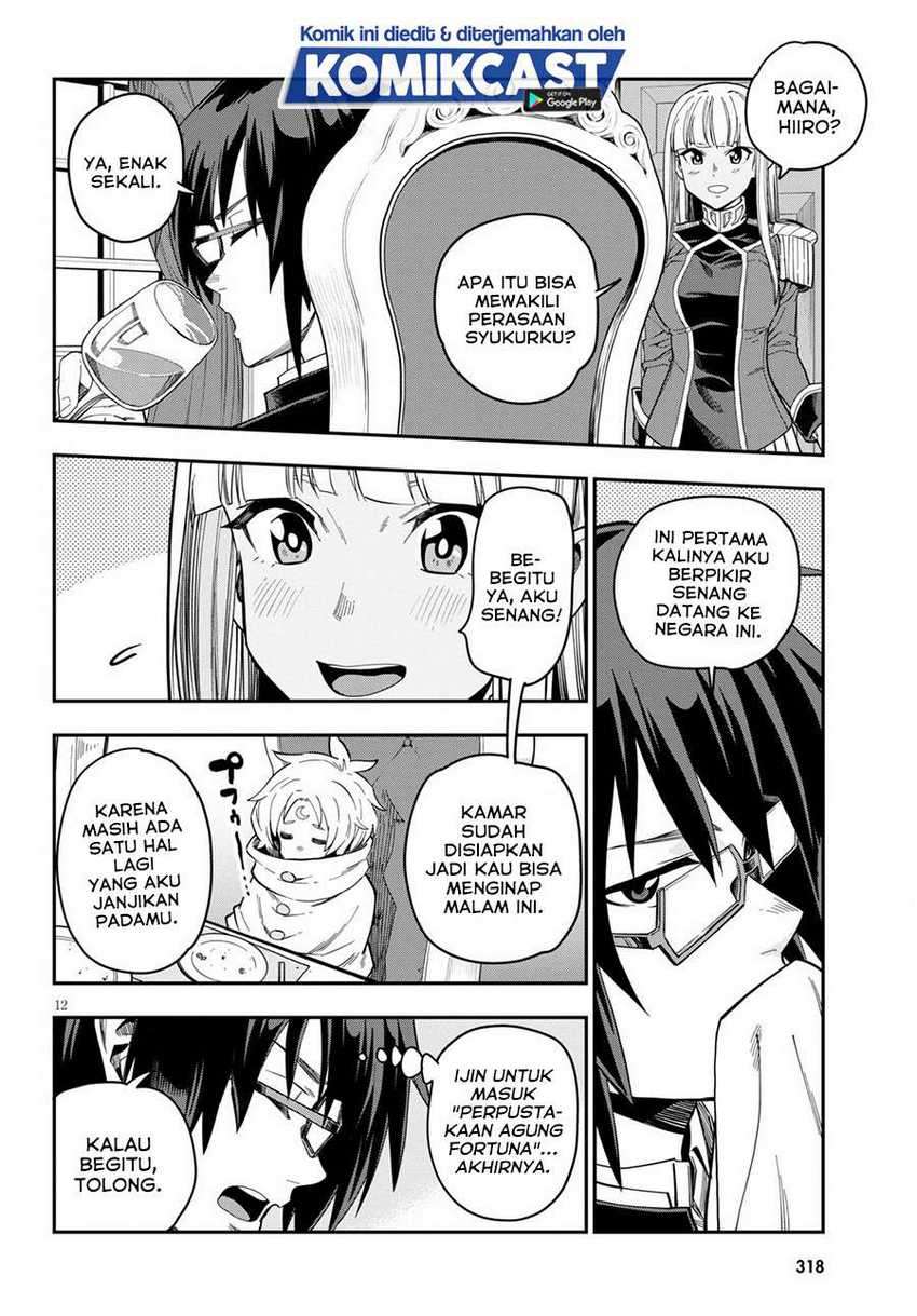 Konjiki no Moji Tsukai: Yuusha Yonin ni Makikomareta Unique Cheat Chapter 73 - halaman 12