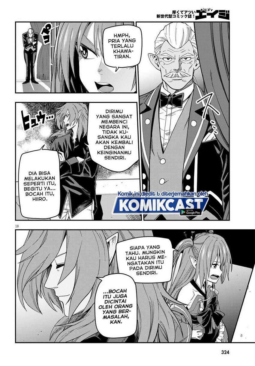Konjiki no Moji Tsukai: Yuusha Yonin ni Makikomareta Unique Cheat Chapter 73 - halaman 18