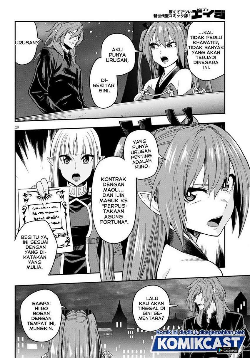 Konjiki no Moji Tsukai: Yuusha Yonin ni Makikomareta Unique Cheat Chapter 73 - halaman 20