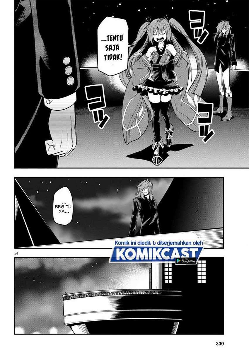 Konjiki no Moji Tsukai: Yuusha Yonin ni Makikomareta Unique Cheat Chapter 73 - halaman 24
