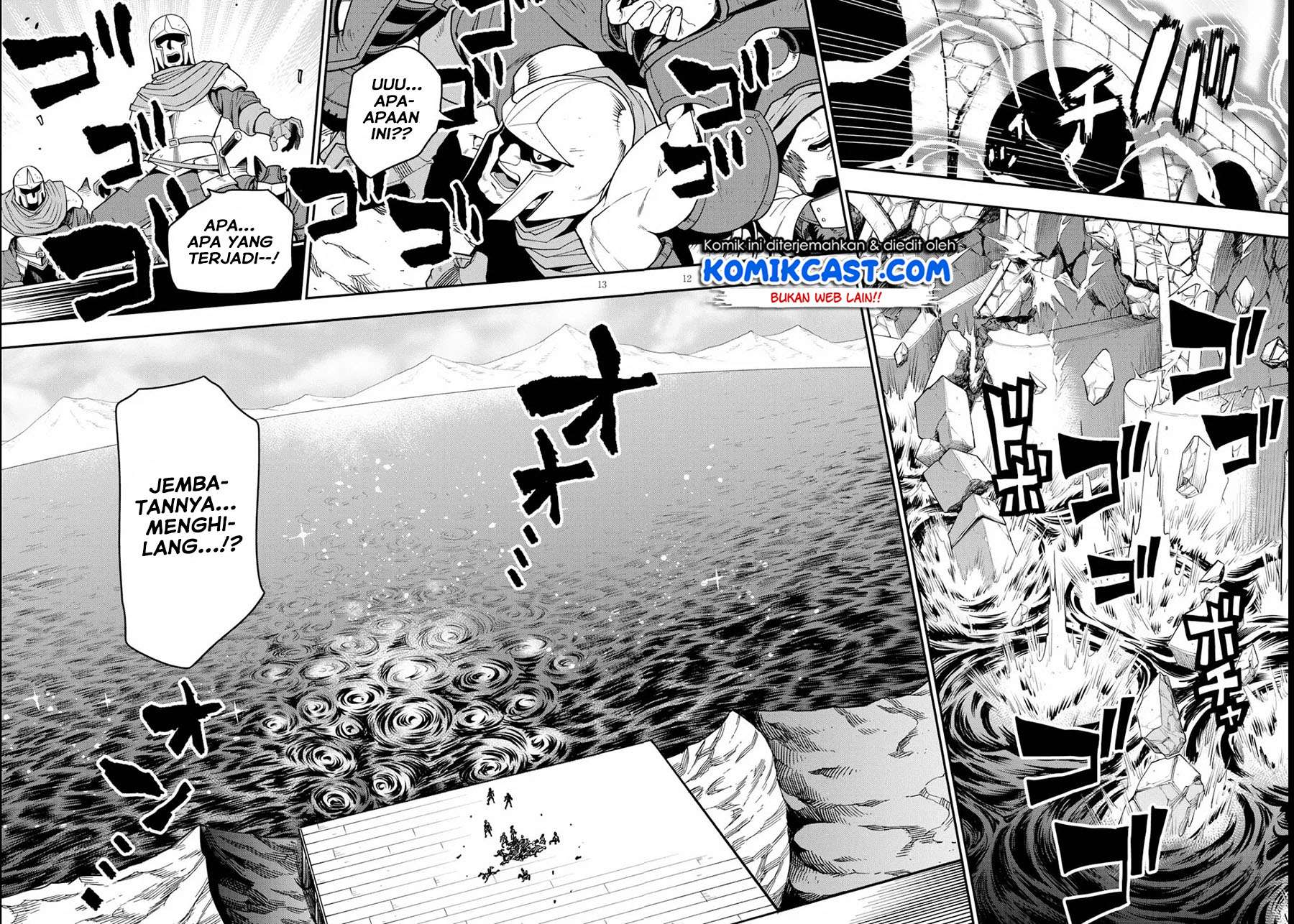 Konjiki no Moji Tsukai: Yuusha Yonin ni Makikomareta Unique Cheat Chapter 74 - halaman 13