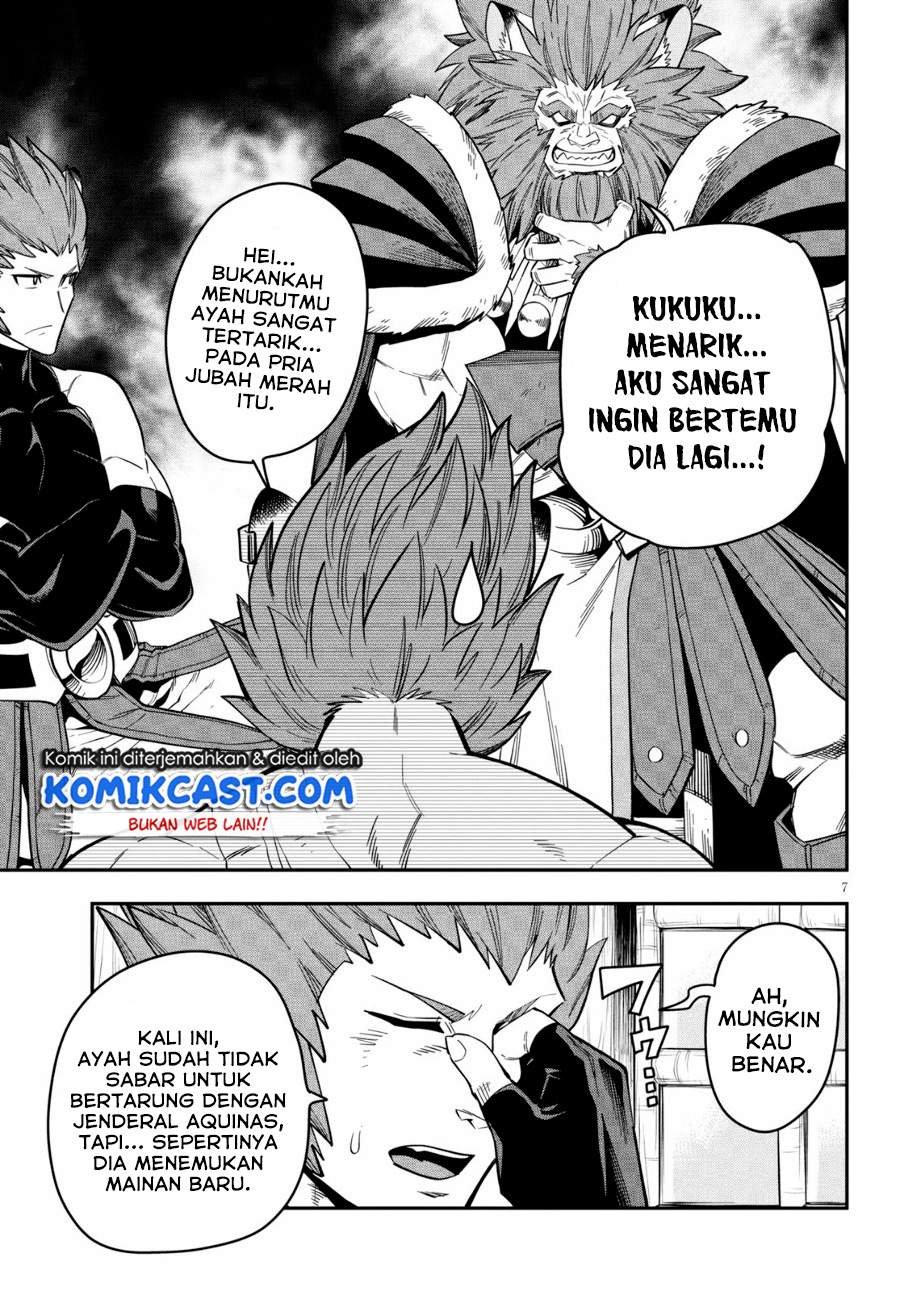 Konjiki no Moji Tsukai: Yuusha Yonin ni Makikomareta Unique Cheat Chapter 75 - halaman 8
