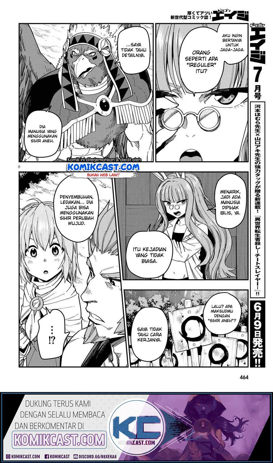 Konjiki no Moji Tsukai: Yuusha Yonin ni Makikomareta Unique Cheat Chapter 76 - halaman 10