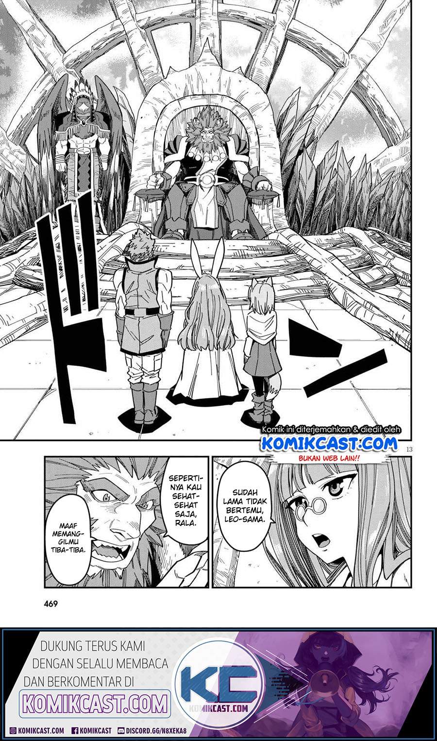 Konjiki no Moji Tsukai: Yuusha Yonin ni Makikomareta Unique Cheat Chapter 76 - halaman 15