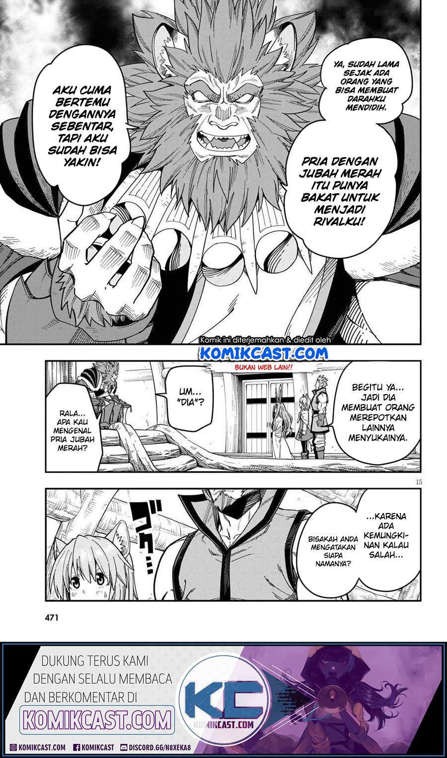 Konjiki no Moji Tsukai: Yuusha Yonin ni Makikomareta Unique Cheat Chapter 76 - halaman 17