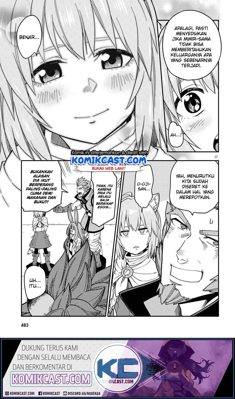 Konjiki no Moji Tsukai: Yuusha Yonin ni Makikomareta Unique Cheat Chapter 76 - halaman 29