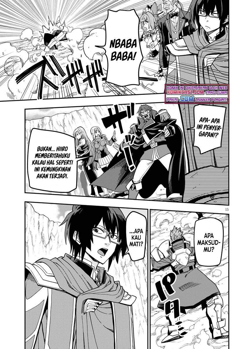 Konjiki no Moji Tsukai: Yuusha Yonin ni Makikomareta Unique Cheat Chapter 79 - halaman 15