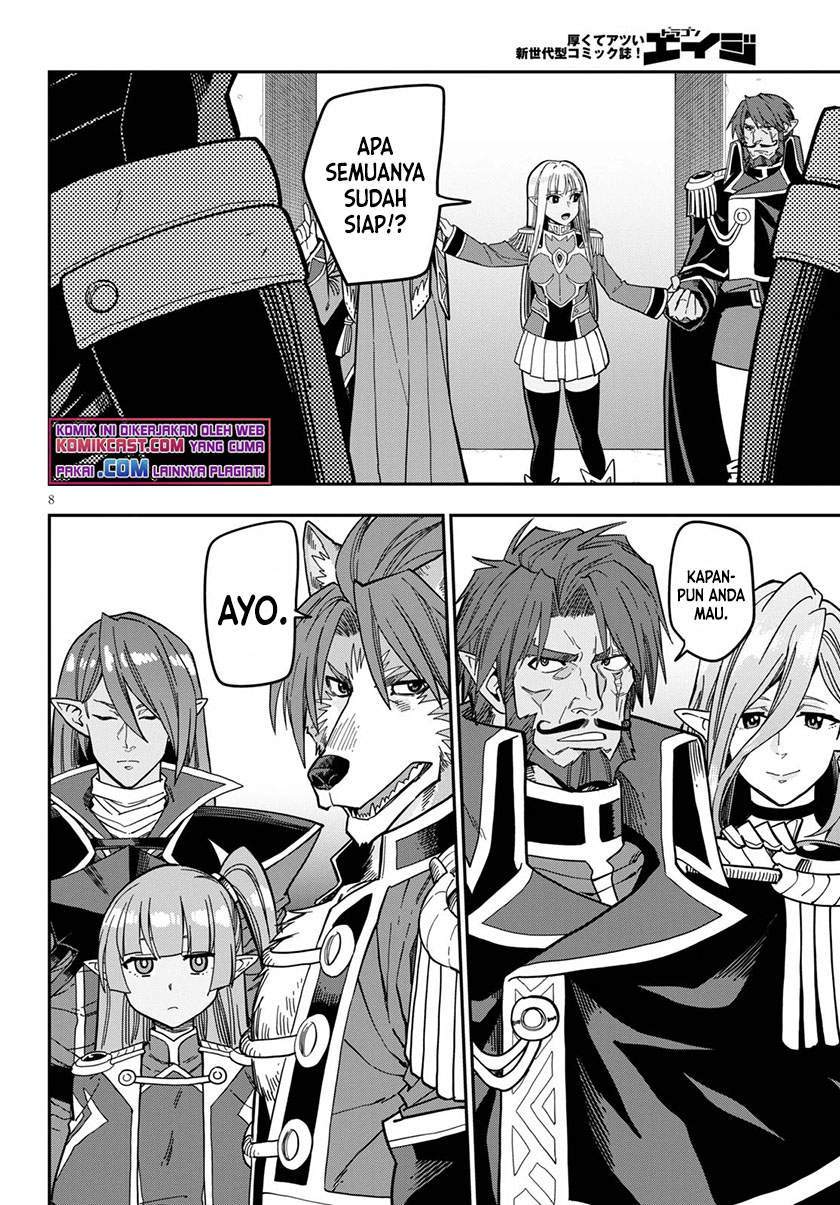 Konjiki no Moji Tsukai: Yuusha Yonin ni Makikomareta Unique Cheat Chapter 79 - halaman 8