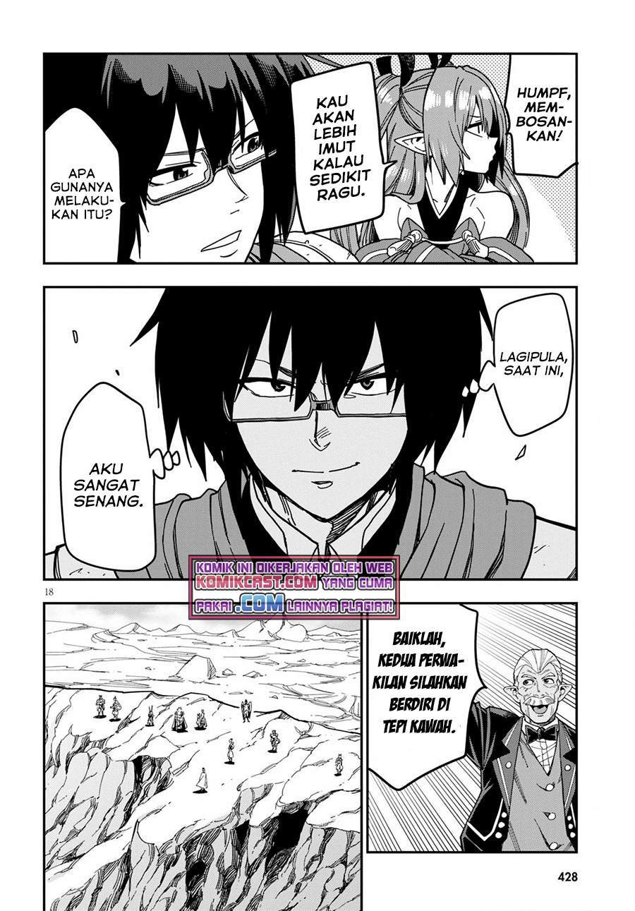 Konjiki no Moji Tsukai: Yuusha Yonin ni Makikomareta Unique Cheat Chapter 80 - halaman 18