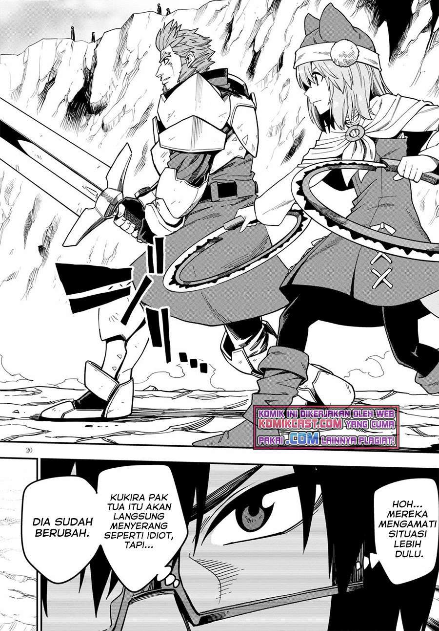 Konjiki no Moji Tsukai: Yuusha Yonin ni Makikomareta Unique Cheat Chapter 80 - halaman 20