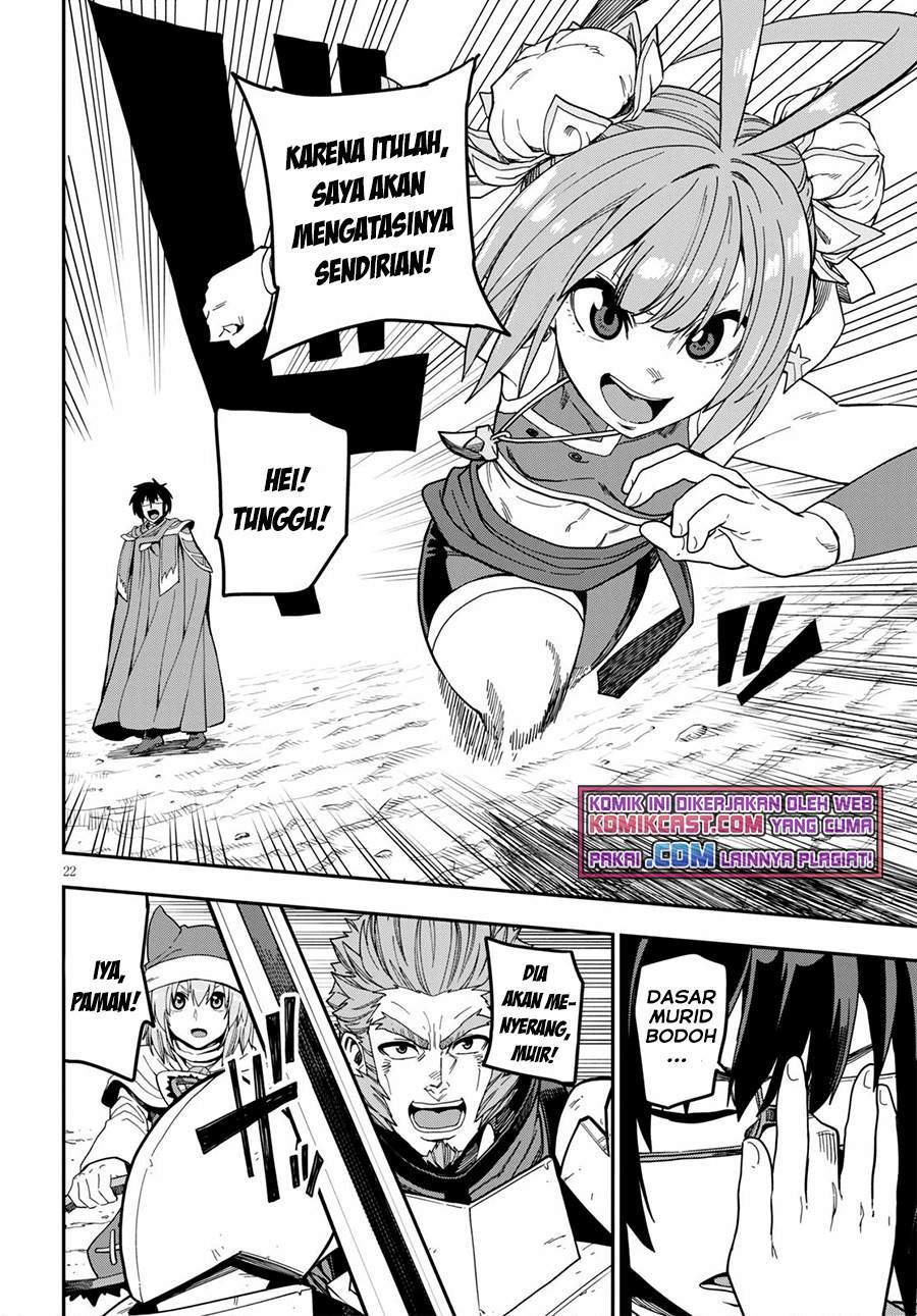 Konjiki no Moji Tsukai: Yuusha Yonin ni Makikomareta Unique Cheat Chapter 80 - halaman 22