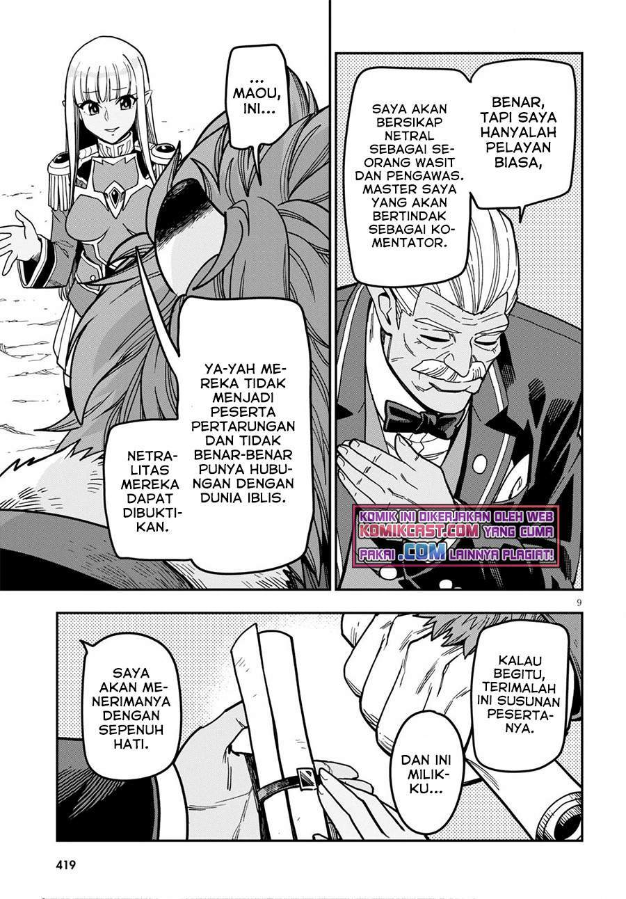 Konjiki no Moji Tsukai: Yuusha Yonin ni Makikomareta Unique Cheat Chapter 80 - halaman 9
