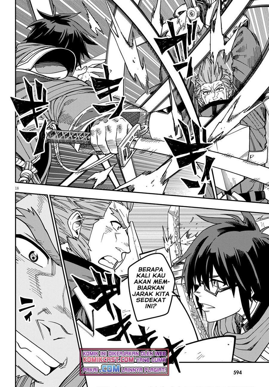 Konjiki no Moji Tsukai: Yuusha Yonin ni Makikomareta Unique Cheat Chapter 81 - halaman 20