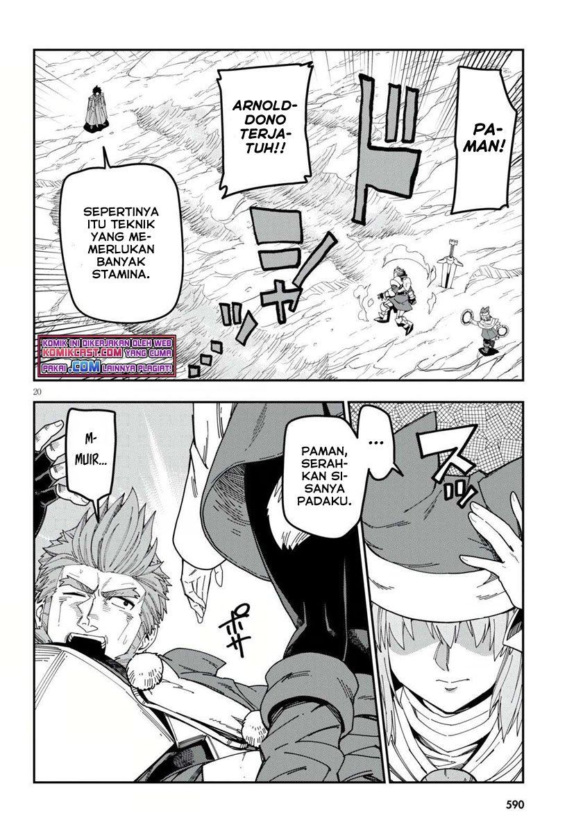 Konjiki no Moji Tsukai: Yuusha Yonin ni Makikomareta Unique Cheat Chapter 82 - halaman 17