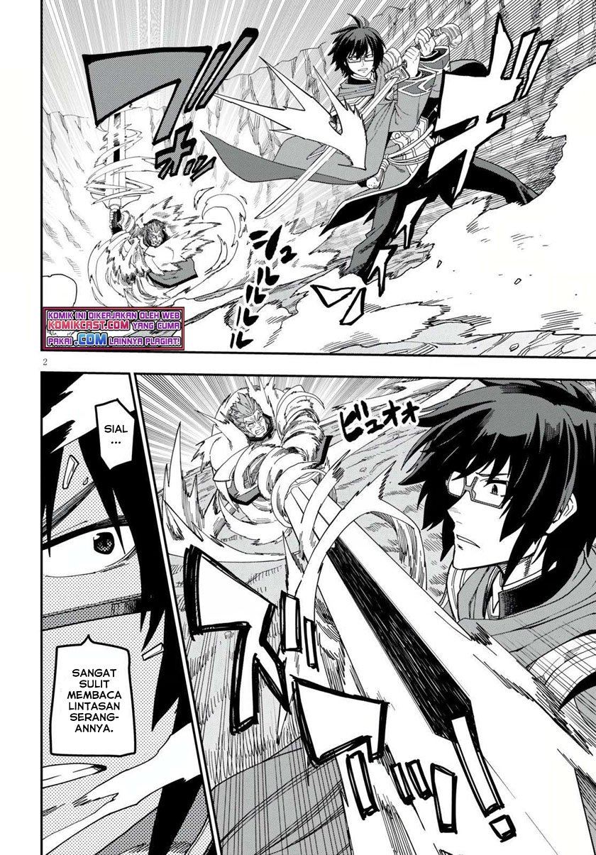 Konjiki no Moji Tsukai: Yuusha Yonin ni Makikomareta Unique Cheat Chapter 82 - halaman 2