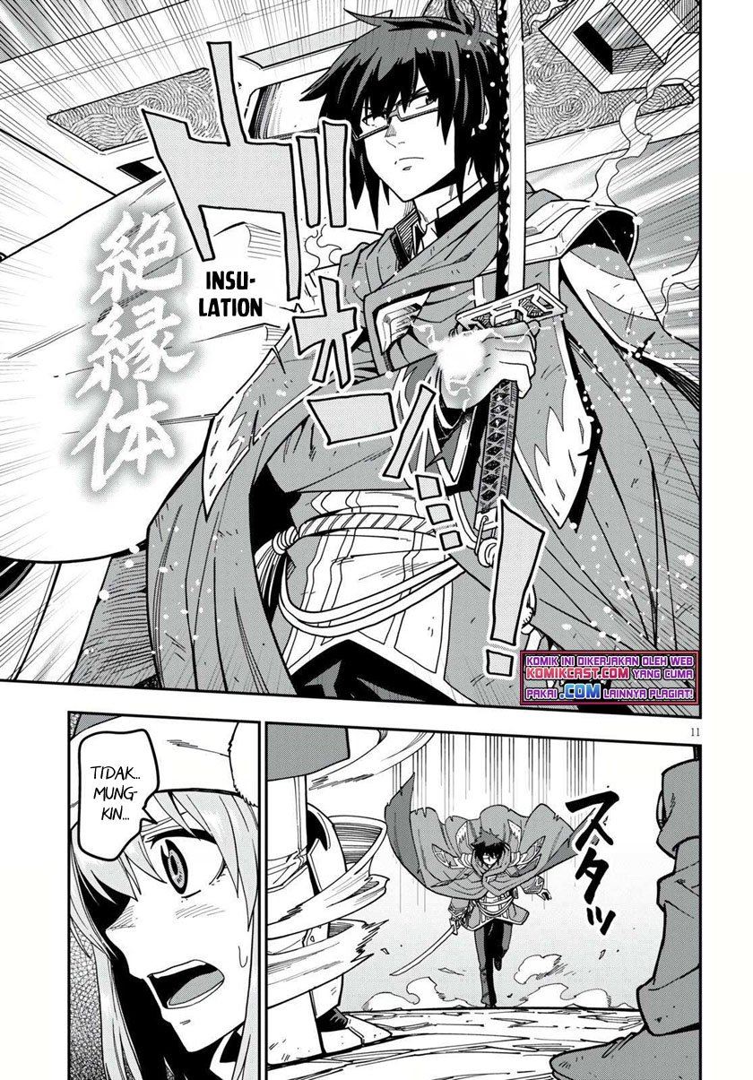 Konjiki no Moji Tsukai: Yuusha Yonin ni Makikomareta Unique Cheat Chapter 82 - halaman 9