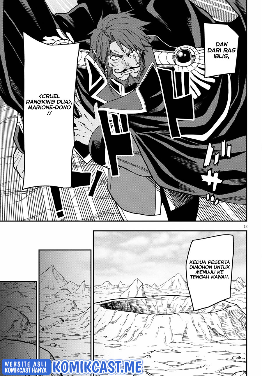 Konjiki no Moji Tsukai: Yuusha Yonin ni Makikomareta Unique Cheat Chapter 83 - halaman 14