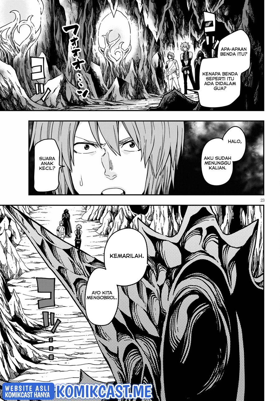 Konjiki no Moji Tsukai: Yuusha Yonin ni Makikomareta Unique Cheat Chapter 83 - halaman 24