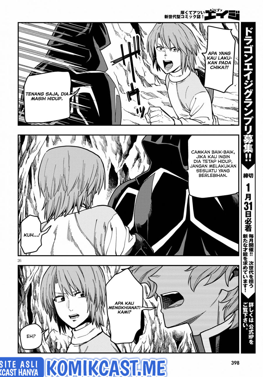 Konjiki no Moji Tsukai: Yuusha Yonin ni Makikomareta Unique Cheat Chapter 83 - halaman 27