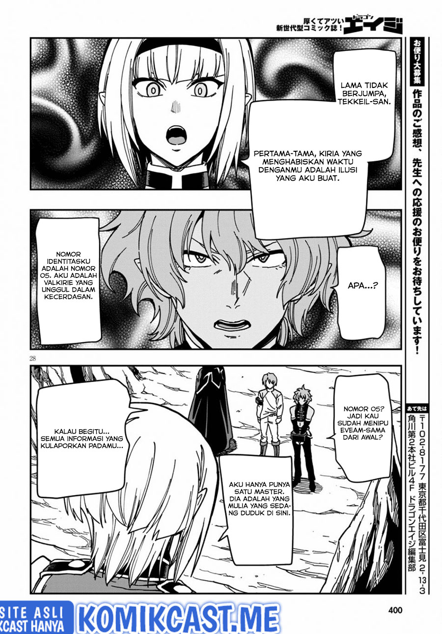 Konjiki no Moji Tsukai: Yuusha Yonin ni Makikomareta Unique Cheat Chapter 83 - halaman 29