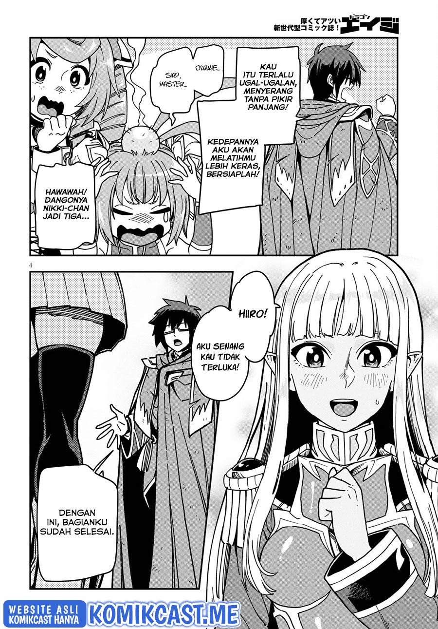 Konjiki no Moji Tsukai: Yuusha Yonin ni Makikomareta Unique Cheat Chapter 83 - halaman 5