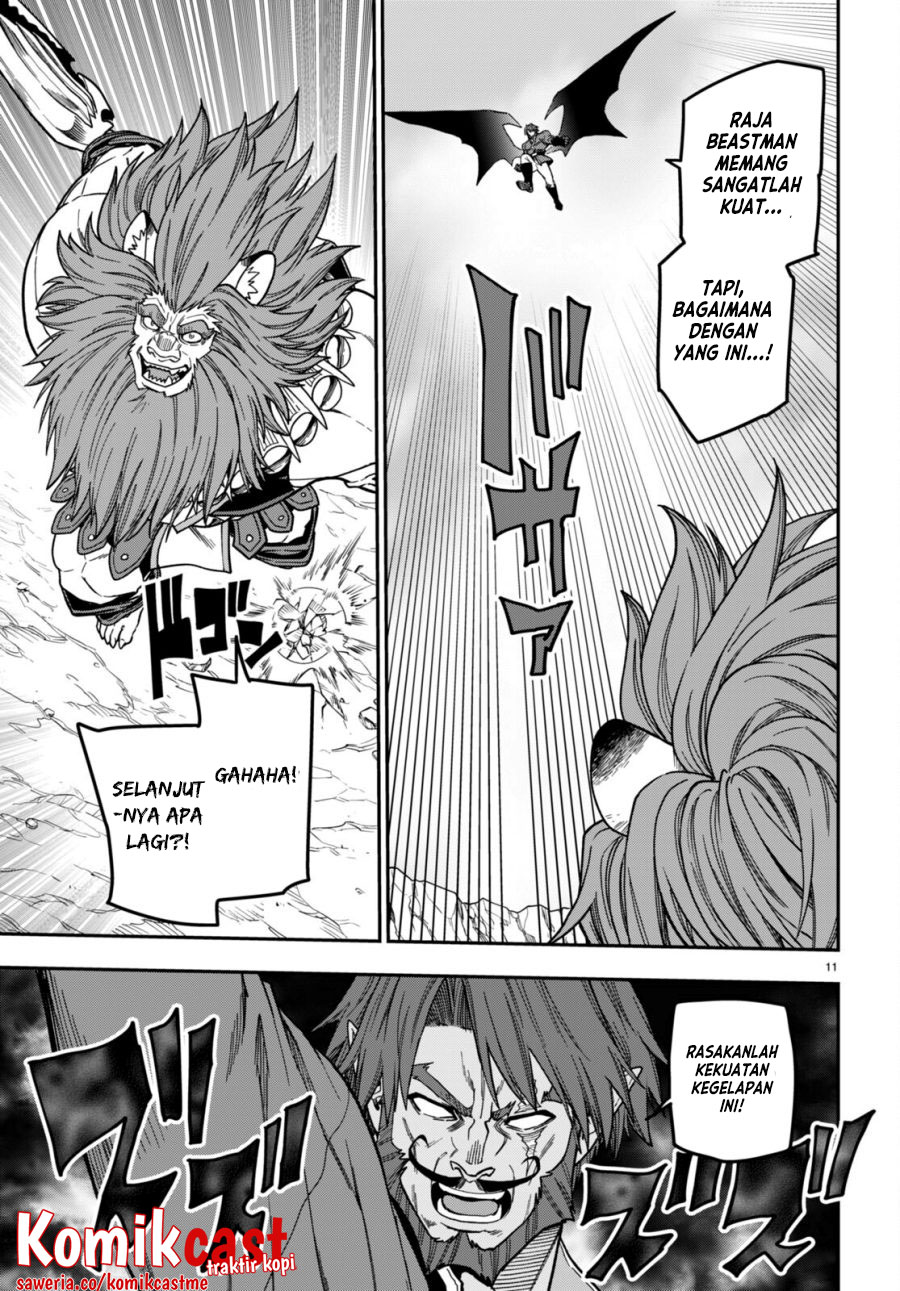 Konjiki no Moji Tsukai: Yuusha Yonin ni Makikomareta Unique Cheat Chapter 84 - halaman 12