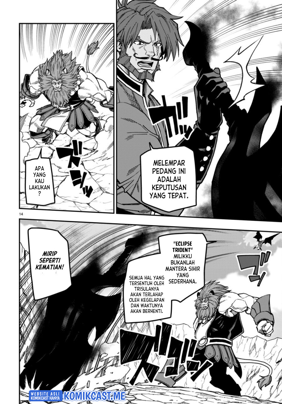 Konjiki no Moji Tsukai: Yuusha Yonin ni Makikomareta Unique Cheat Chapter 84 - halaman 15