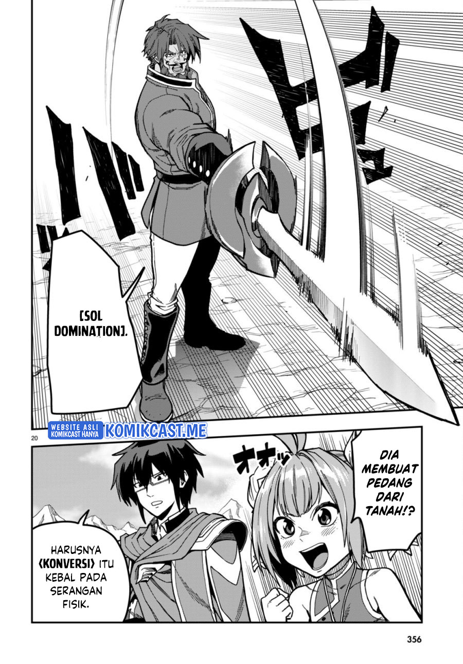 Konjiki no Moji Tsukai: Yuusha Yonin ni Makikomareta Unique Cheat Chapter 84 - halaman 21